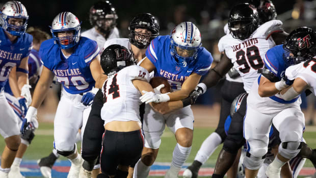 Lake Travis vs Austin Westlake September 23, 2022 Photo-Paul Brick68